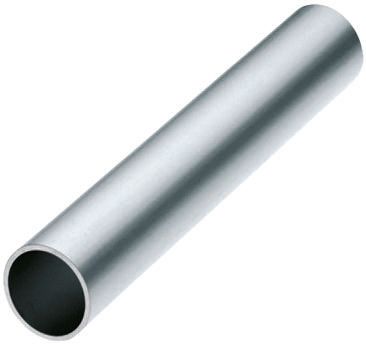 Rose+Krieger Silver Steel Round Tube, 2000mm Length, Dia. 20mm