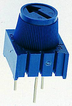 Bourns 3386 1-Gang THT Trimmer-Potentiometer, Einstellung Von Oben, 100Ω, ±10%, 0.5W, Pin, L. 9.53mm