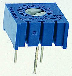 Bourns 3386 1-Gang THT Trimmer-Potentiometer, Einstellung Von Oben, 1MΩ, ±10%, 0.5W, Pin, L. 9.53mm