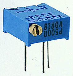Bourns 3296 25-Gang THT Trimmer-Potentiometer, Seitliche Einstellung, 100Ω, ±10%, 0.5W, Pin, L. 9.53mm