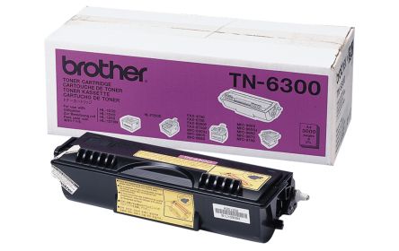 Brother TN-6300 Toner Schwarz Für Drucker, 3000 Seitenertrag (ca.)