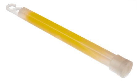 RS PRO Leuchtstab Sicherheitsleuchte Gelb Im Plastik-Gehäuse, 152 Mm