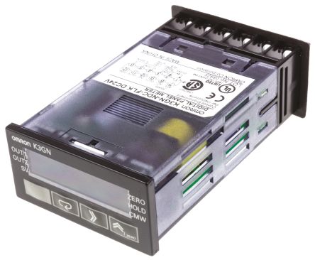 Omron LCD Einbaumessgerät Für Strom, Spannung H 22mm B 44.8mm