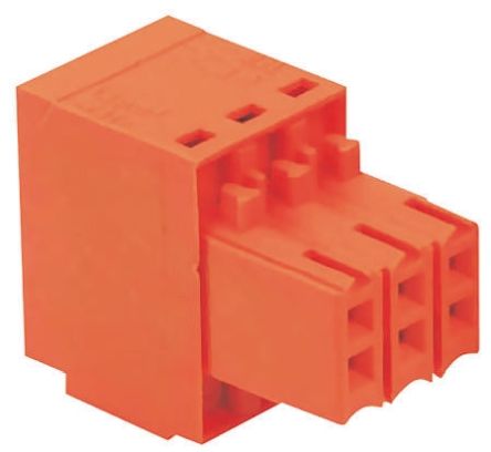 Weidmuller Weidmüller B2L 3.50 Steckbarer Klemmenblock Steckverbinder 18-Kontakte 3.5mm-Raster Gerade