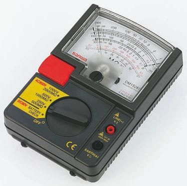 DM1528S | Sanwa Electric Instruments DM1528S, Insulation Tester 2000MΩ ...