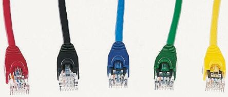 Brand-Rex Ethernetkabel Cat.6, 5m, Blau Patchkabel, A RJ45 U/UTP Stecker, B RJ45, LSZH
