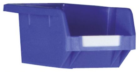 RS PRO PP Storage Bin, 80mm X 109mm, Blue