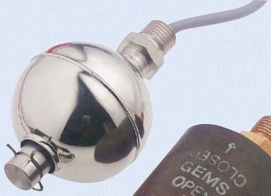Gems Sensors Interruttore A Galleggiante, In Acciaio Inox, Montaggio Orizzontale, Verticale, Relè, 30bar