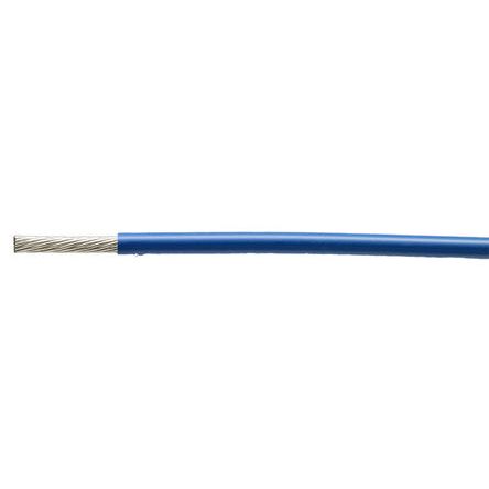 TE Connectivity Cable Para Equipos 100G0111-1.50-6, área Transversal 1,5 Mm² Filamentos Del Núcleo 37 / 0,23 Mm Azul,