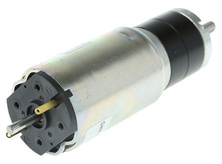 RS PRO Bürsten-Getriebemotor Bis 13 Ncm, 24 V Dc / 13.2 W, Wellen-Ø 6mm, 38mm X 96mm