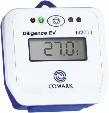 Comark Registrador De Datos N2011, Para Temperatura, Con Alarma, Display LCD, Interfaz Infrarrojos