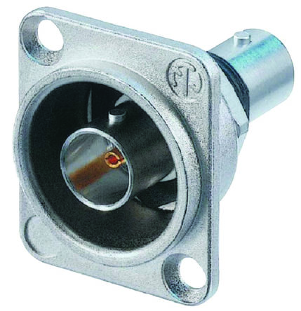 Neutrik NBB Series, Jack Panel Mount BNC Connector, 75Ω, Crimp Termination, Straight Body