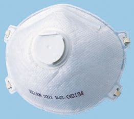 Honeywell Safety Honeywell FFP2 Einweggesichtsmaske Mit Ventil, Vergossen, Weiß, 20 Stück