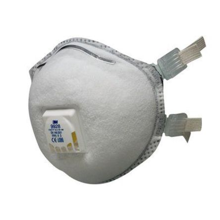3M Welding FFP2 Atemschutzmaske, Vergossen, Weiß, 10 Stück