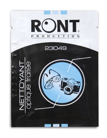 Ront Production Nettoyant, Boîte, Sachet 50 Lingettes Verre, Objectifs