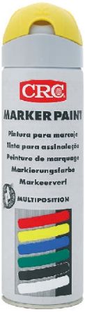 CRC MARKER PAINT Sprühfarbe Gelb Fluoreszent, 500ml