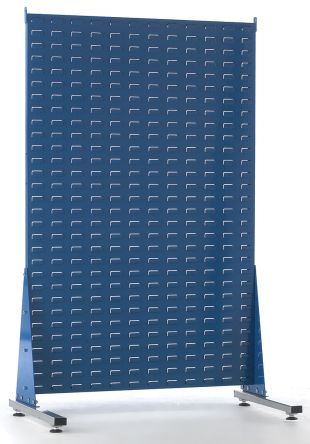 RS PRO Aufbewahrungseinheit Mit Geschlitzten Platten Tragbar Blau Polypropylen, 1500mm X 1000mm X 500mm