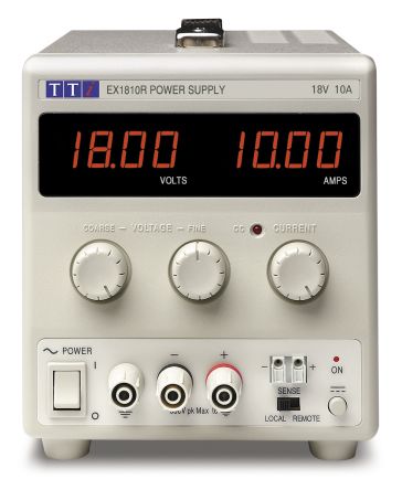 Aim-TTi Módulo De Control De Batería,, EX1810R, 1 Salida/s, 0 → 18V, 10A, 180W