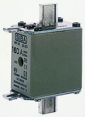 SIBA NH 熔断器, NH系列, 35A电流, 690V 交流, 78mm总长