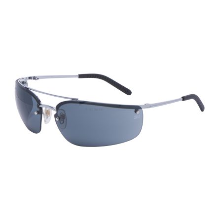 3M PELTOR Gafas De Seguridad Metaliks, Color De Lente Gris, Protección UV, Antirrayaduras, Antivaho
