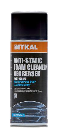 Mykal Industries Limpiador De Espuma Antiestático, Aerosol De 400 Ml Para Ordenadores, Fax, Fotocopiadoras