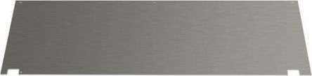 NVent SCHROFF Aluminium Frontplatte 3U X 84TE, 483 X 132mm, Unlackiert