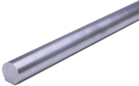 RS PRO Silver Steel Rod 14mm Diameter, 1m L