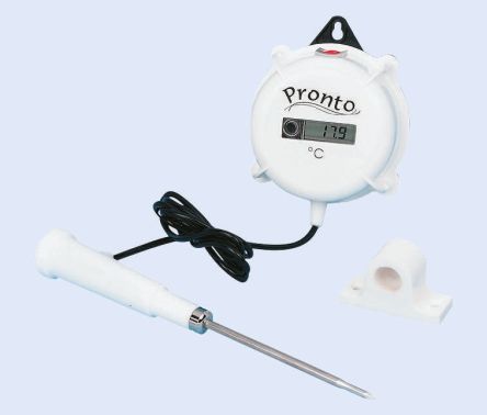 Hanna Instruments Digital Thermometer, HI 146-2008, Wand, Bis +150°C ±0,3 °C Max,, DKD/DAkkS-kalibriert