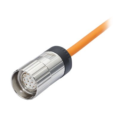 Kübler Female 12 Way M23 To Unterminated Sensor Actuator Cable, 5m