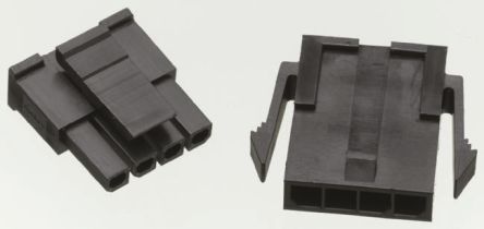 Molex Boitier De Connecteur Mâle, 10 Contacts 1 Rang, Pas 3mm, Droit, Montage Sur Câble, Série Micro-Fit 3.0