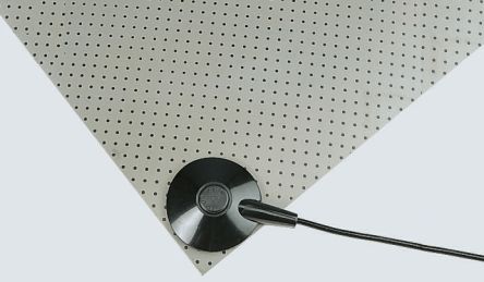 Plastic Systems Erdungsband 10 Mm Druckknopfanschluss Schraubanschlussklemme Gemäß EN 61340-5-1