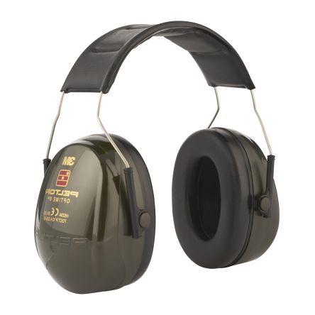 3M PELTOR Optime II Schwarz Kopfbügel Gehörschutz, 31dB, 210g,, CE, EN 352-1