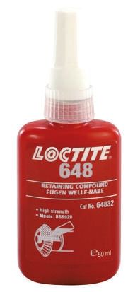 Loctite Bloccante 648, Grado Elevato, 50 Ml, -55 → +175 °C