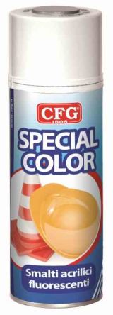 CFG Vernice Spray Fluorescente, Col. Giallo, 400ml