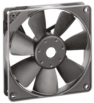 Ebm-papst 4400 F Series Axial Fan, 12 V Dc, DC Operation, 114m³/h, 2W, 119 X 119 X 25mm