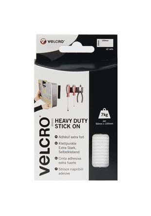 Velcro Heavy Duty Druckverschluss Klettband, 50mm X 100mm, Weiß