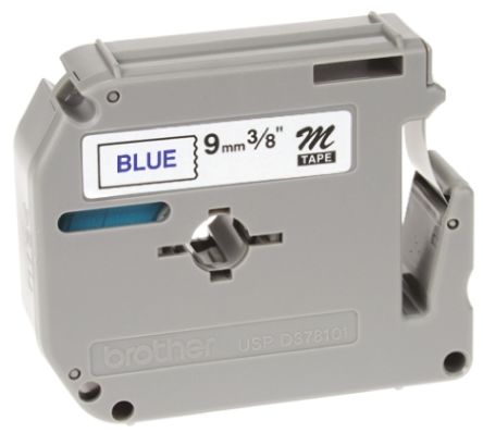 Brother Beschriftungsband Blau Für BB 4, M 95, P-Touch 110, P-Touch 55, P-Touch 60, P-Touch 65, P-Touch 75, P-Touch 80,