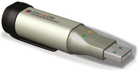 Lascar Temperatur Datenlogger, -35°C → +80°C, Sensor, ISO-kalibriert