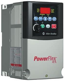 Allen Bradley PowerFlex 40, 1-Phasen Frequenzumrichter 0,75 KW, 230 V Ac / 5 A 400Hz Für Wechselstrommotoren