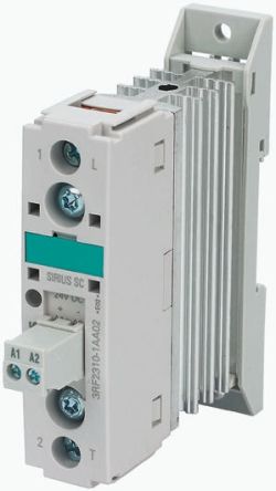 Siemens Sirius Classic DIN-Schienen Halbleiterrelais Mit Nulldurchgang, 1-poliger Schließer 600 V / 30 A