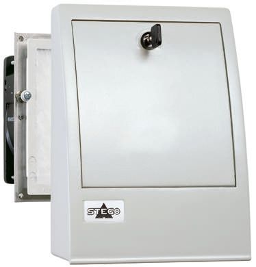 STEGO Ventilatore Con Filtro 224 X 165mm, 120 V Ac, 23m³/h, Rumorosità 40dB