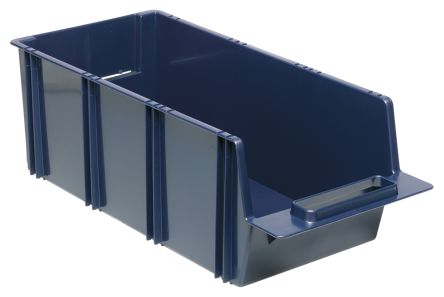 Raaco Lagerbehälter Blau Polypropylen, 161mm X 210mm X 465mm