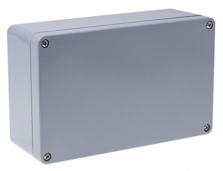 Rittal GA Series Grey Die Cast Aluminium Enclosure, IP66, Grey Lid, 180 X 330 X 230mm