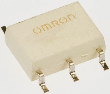 Omron G3VM SMD Halbleiterrelais, 1-poliger Schließer 60 V / 0,4 A