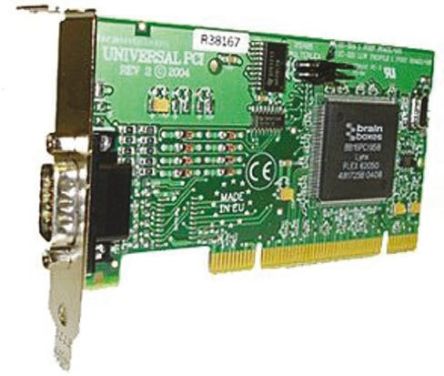Brainboxes PCI Erweiterungskarte Seriell, 1-Port RS422, RS485 921.6Kbit/s 128 B