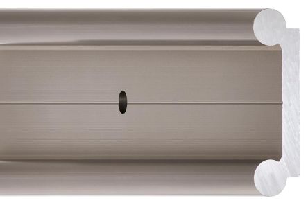 Igus Carril De Aluminio Anodizado Duro, Acero Inoxidable Serie W, Dimensiones 1000mm X 40mm