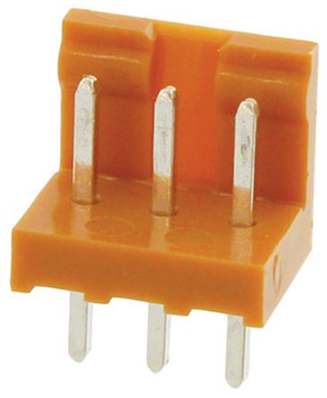JAE IL-G Leiterplatten-Stiftleiste Gerade, 3-polig / 1-reihig, Raster 2.5mm, Kabel-Platine, Lötanschluss-Anschluss,