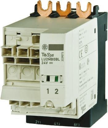 Schneider Electric Blocco Invertitore Contattore LU2MB0FU LU2M Per Uso Con Serie TeSys U