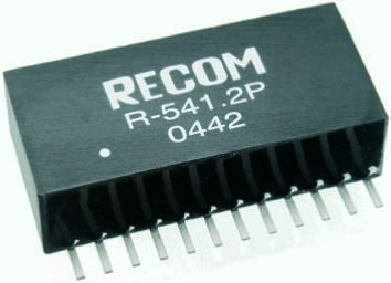 Recom DCDC转换器, R-5系列, 4.5 → 18 V 直流输入, 3.3V 直流输出, 6W
