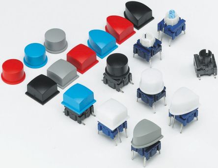 MEC Cubierta De Interruptor Modular, Color Azul, Para Uso Con Interruptor De Botón Pulsador De La Serie 3F